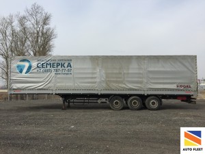 Полуприцеп борт-тент Когель бу (мешок)