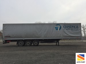 Полуприцеп борт-тент Когель бу (мешок)