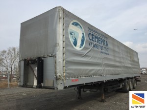 Kogel SN 24 - полуприцеп бортовой тентованный
