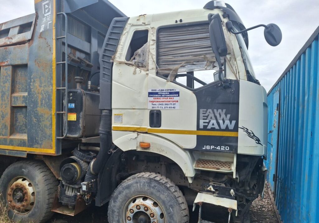 Cамосвал Faw j6 8х4