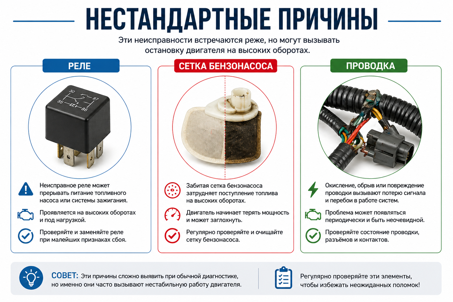 двигатель глохнет