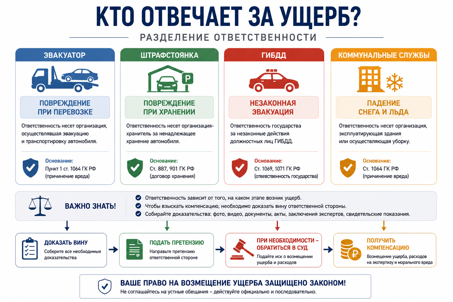 ущерб
