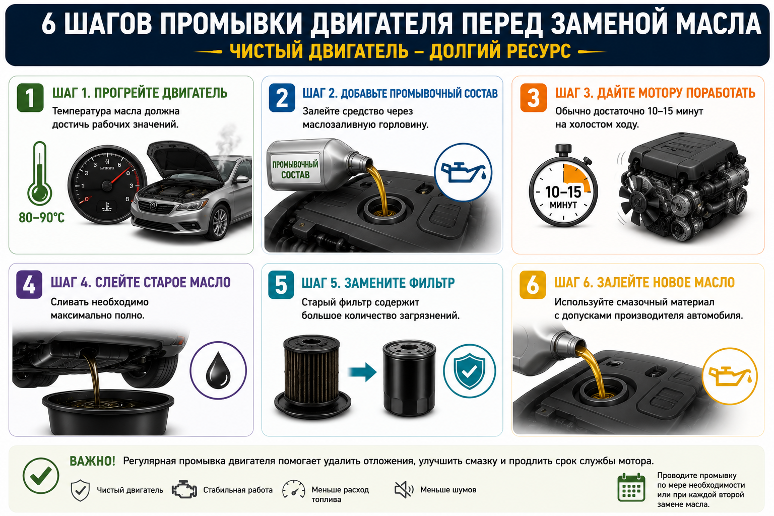 замена масла