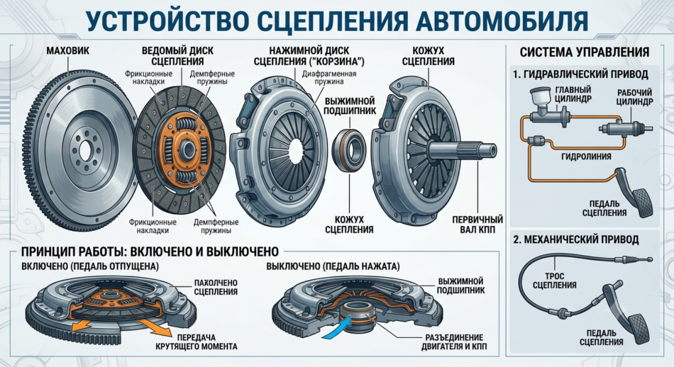 сцепление