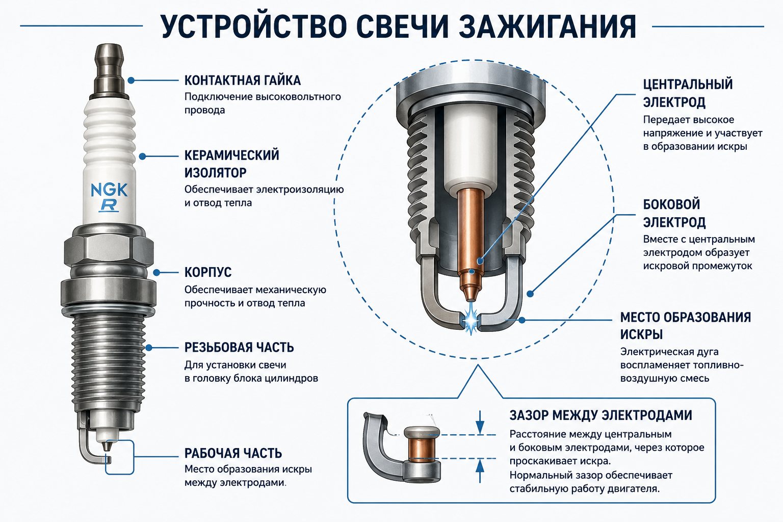 Свечи зажигания (4)