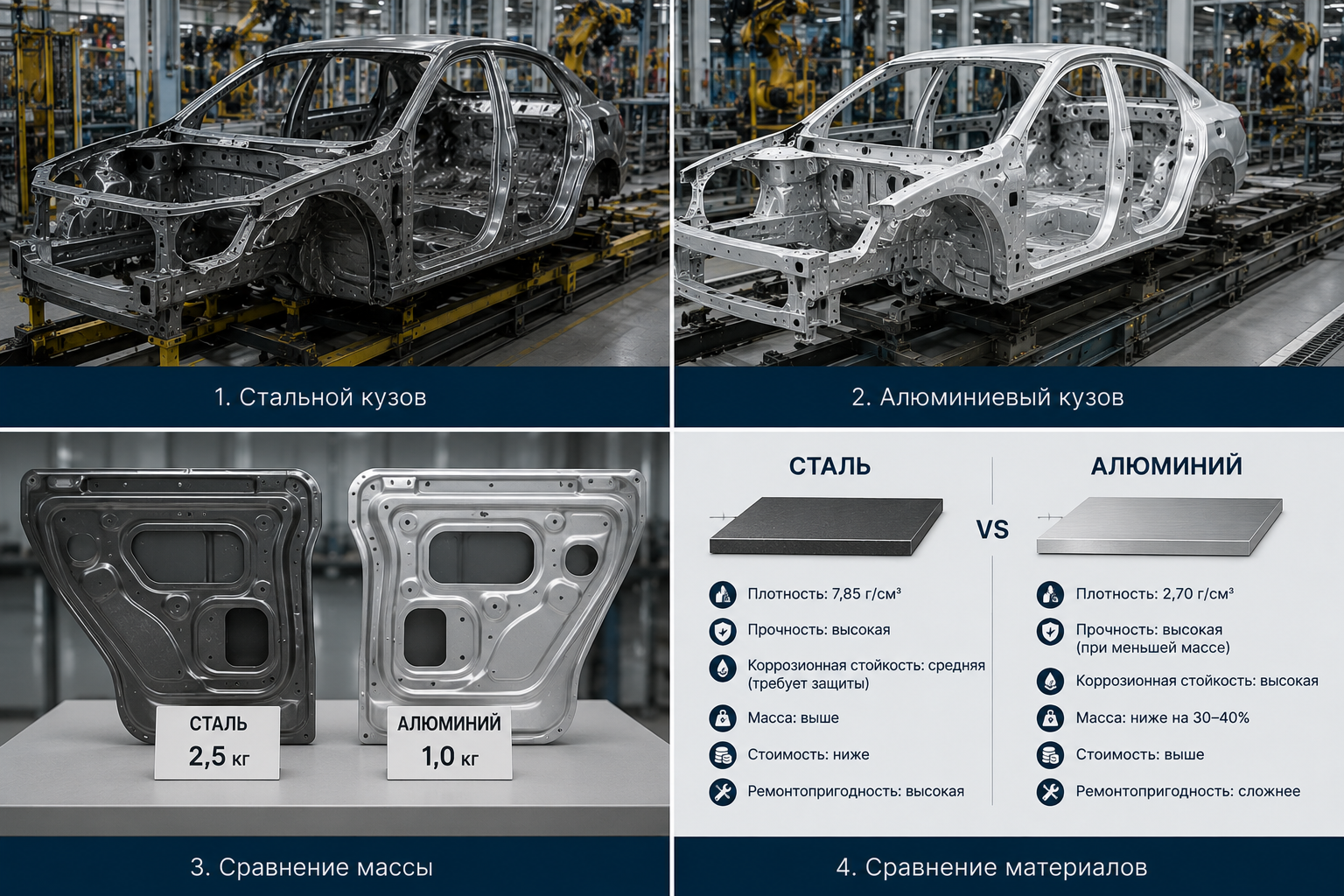 Алюминиевый кузов автомобиля (2)