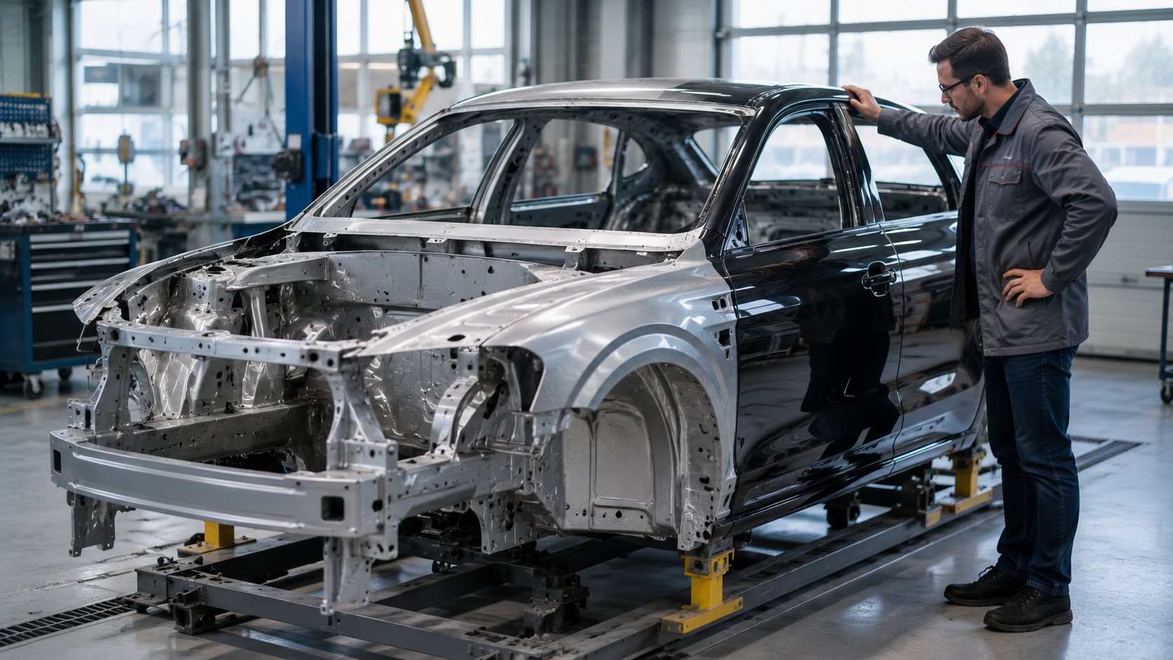 Алюминиевый кузов автомобиля