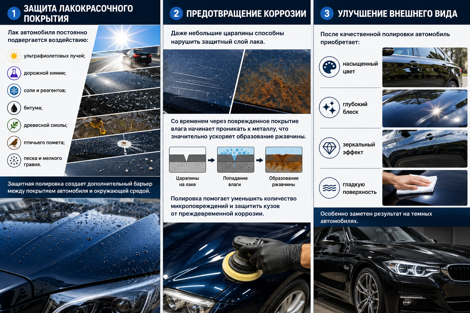 полировка автомобиля