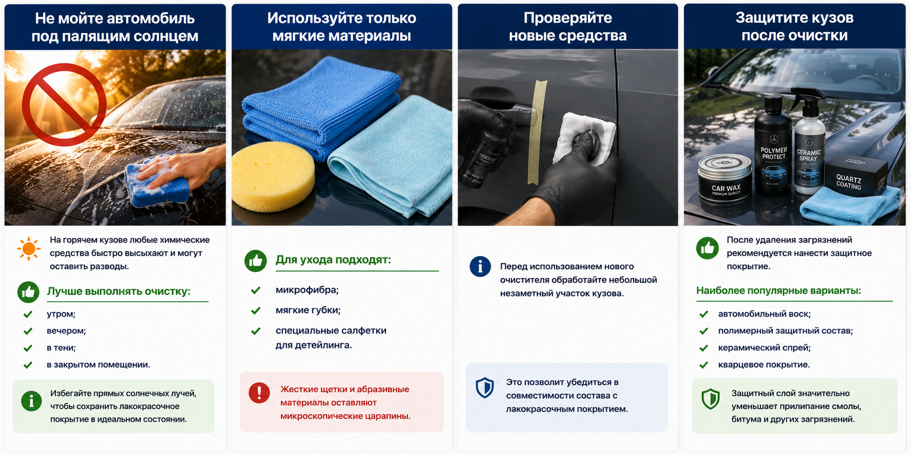 уход за машиной
