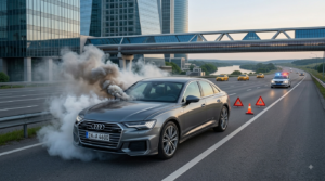 возгорание авто