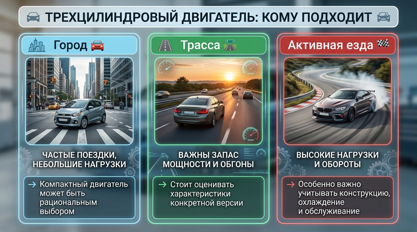 Трехцилиндровые двигатели (4)