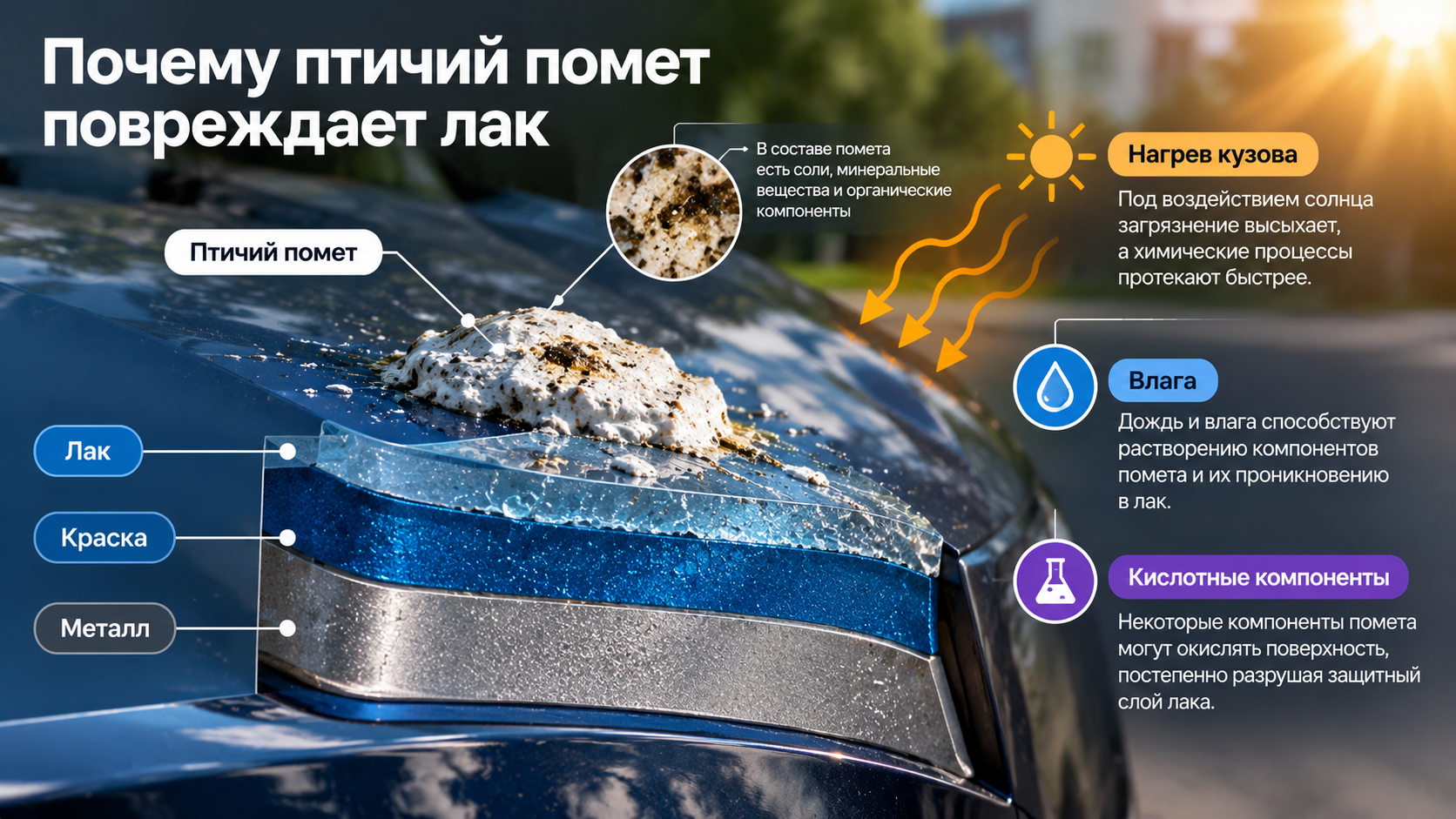 Чем опасен птичий помет
