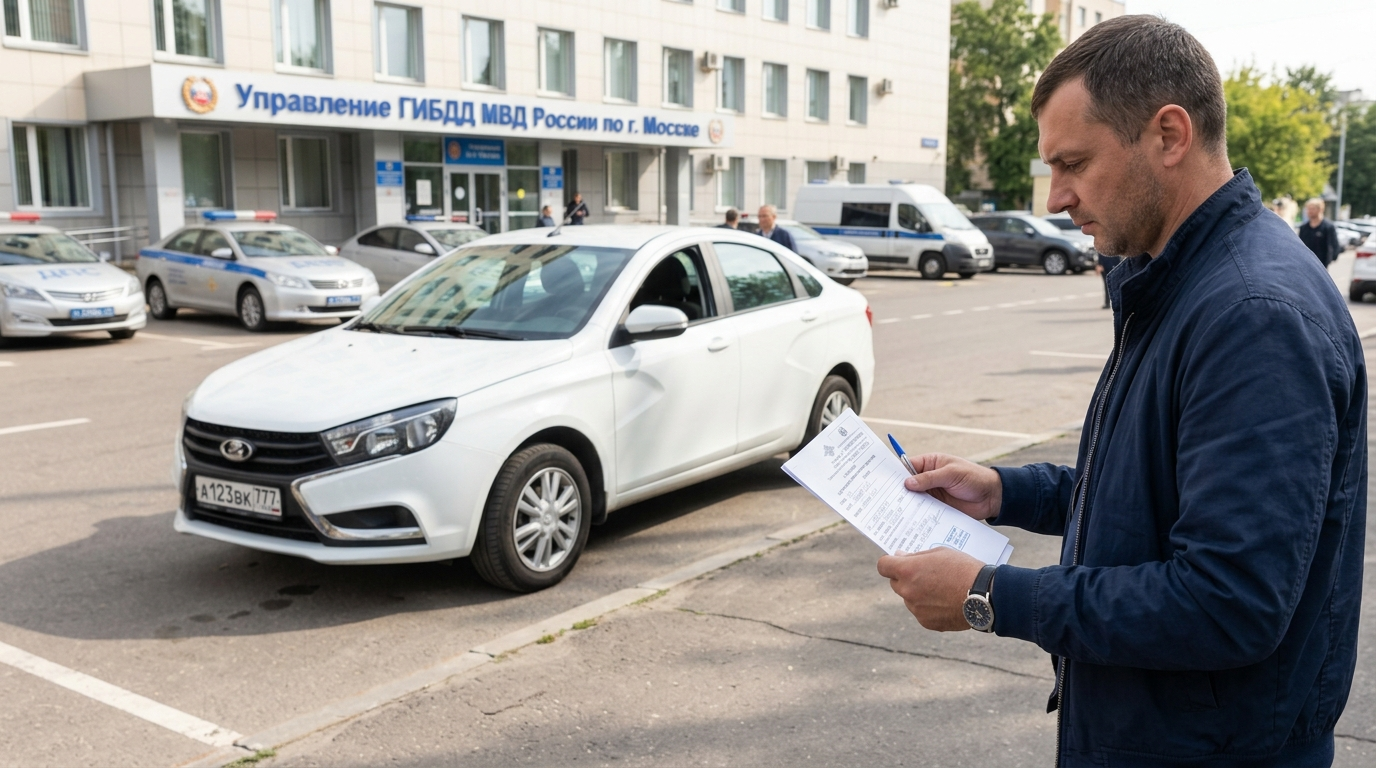 Как снять автомобиль с учета