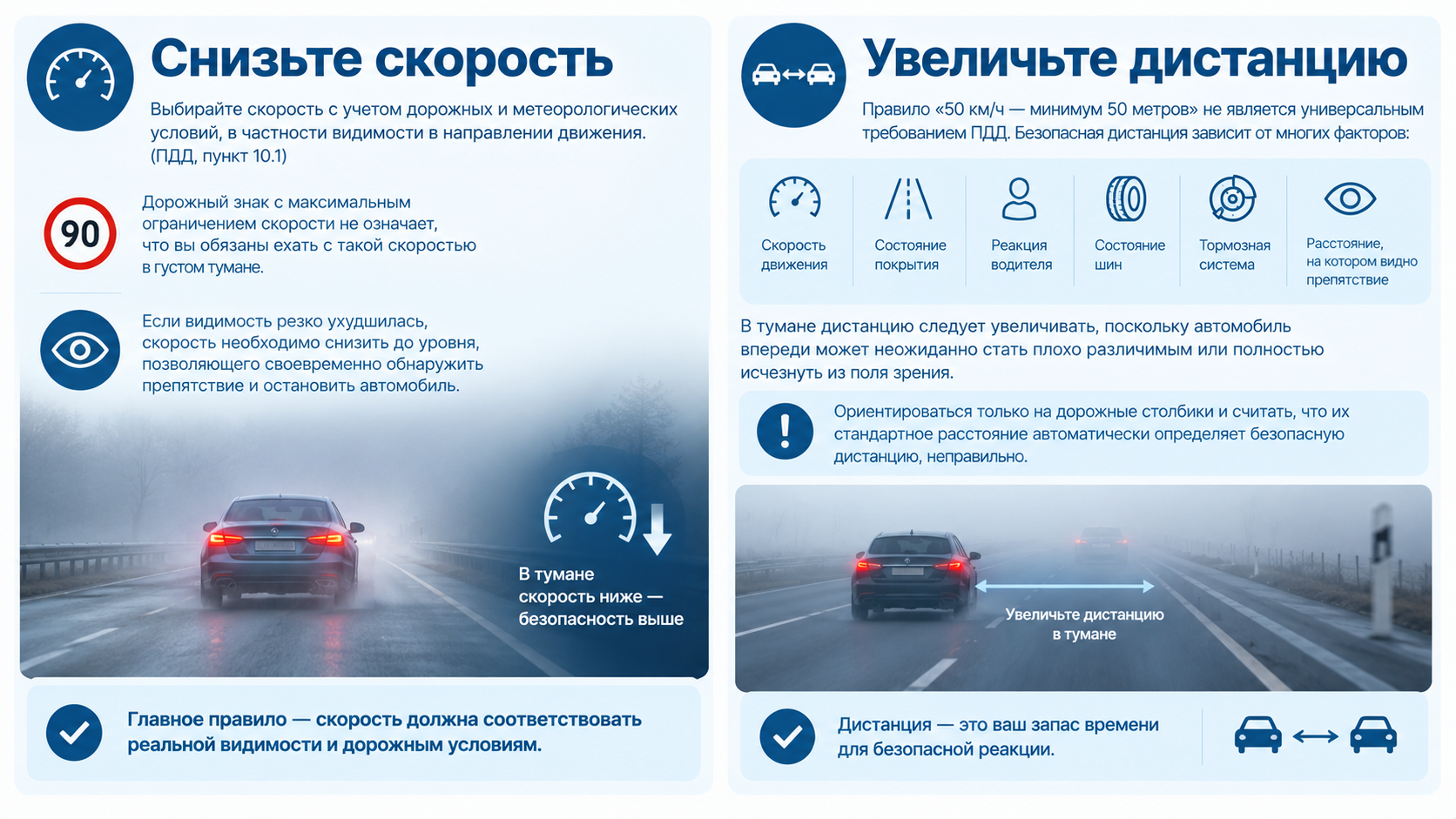езда в тумане