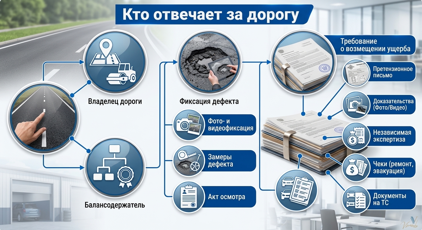 Пробил колесо в яме (4)